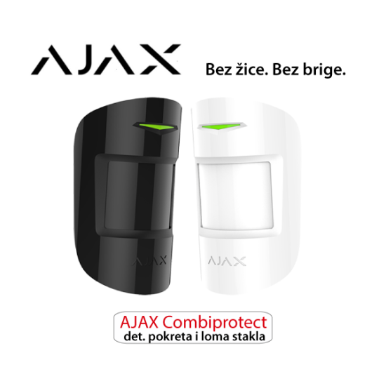 AJAX COMBIPROTECT - DETEKTOR POKRETA I LOMA STAKLA AJAX COMBIPROTECT - DETEKTOR POKRETA I LOMA STAKLA