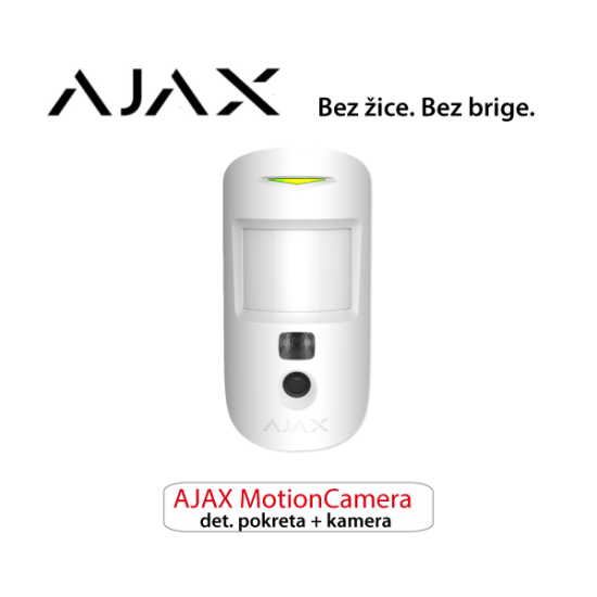 AJAX MOTIONCAMERA - DETEKTOR POKRETA SA KAMEROM