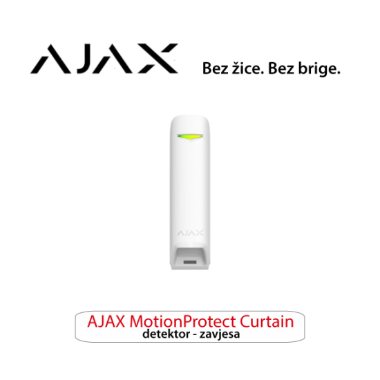 AJAX MOTIONPROTECT CURTAIN - DETEKTOR POKRETA ZAVJESA
