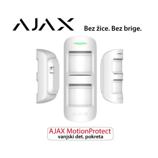 AJAX MOTIONPROTECT OUTDOOR - VANJSKI PIR DETEKTOR POKRETA
