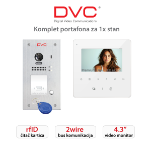 KOMPLET PORTAFONA ZA 1X STAN DT438