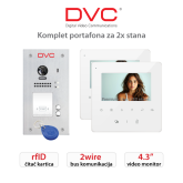 KOMPLET PORTAFONA ZA 2X STANA DT438