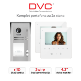 KOMPLET PORTAFONA ZA 2X STANA DT438