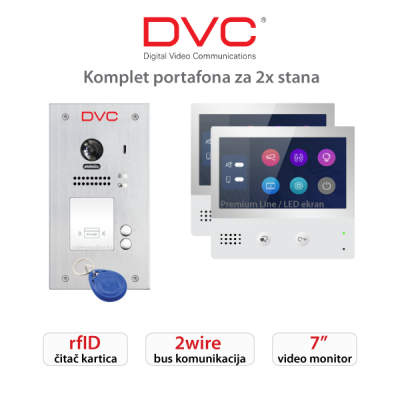 KOMPLET PORTAFONA ZA 2X STANA DT481
