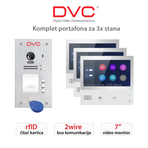 KOMPLET PORTAFONA ZA 3X STANA DT481 KOMPLET PORTAFONA ZA 3X STANA DT481