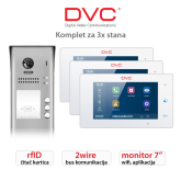 KOMPLET PORTAFONA ZA 3X STANA DX470