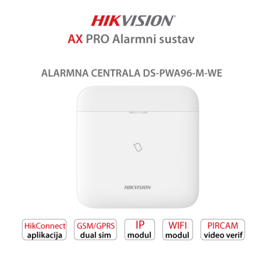 HIKVISION DS-PWA96-M-WE ALARMNA CENTRALA