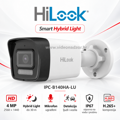 KAMERA HIKVISION HILOOK IPC-B140HA-LU 4MP