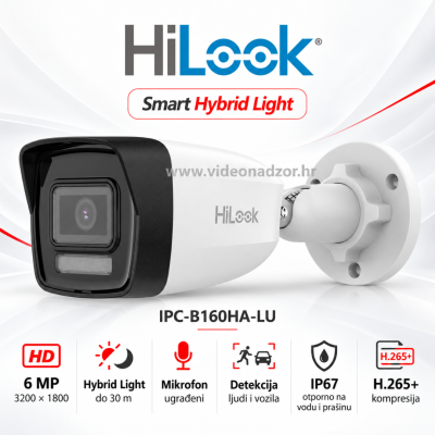 KAMERA HIKVISION HILOOK IPC-B160HA-LU 6MP