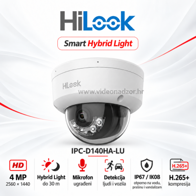 KAMERA HIKVISION HILOOK IPC-D140HA-LU 4MP