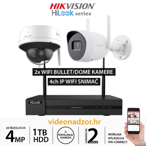 Hilook WIFI KOMPLET SA 2x IP KAMERE 4Mp Hilook WIFI KOMPLET SA 2x IP KAMERE 4Mp