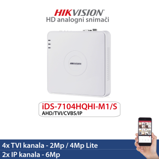 DIGITALNI VIDEO SNIMAČ HIKVISION iDS-7104HQHI-M1