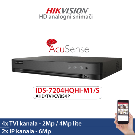 DIGITALNI VIDEO SNIMAČ HIKVISION  iDS-7204HQHI-M1/S