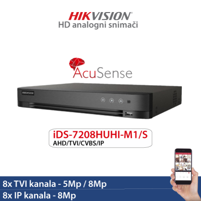 DIGITALNI VIDEO SNIMAČ HIKVISION iDS-7208HUHI-M1