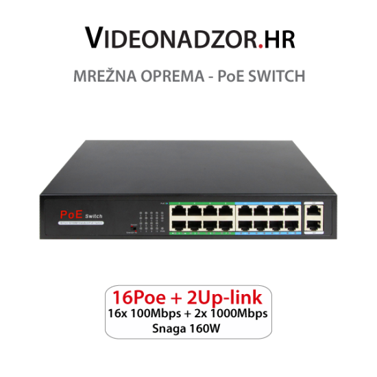 POE SWITCH 1816POE-160-E POE SWITCH 1816POE-160-E