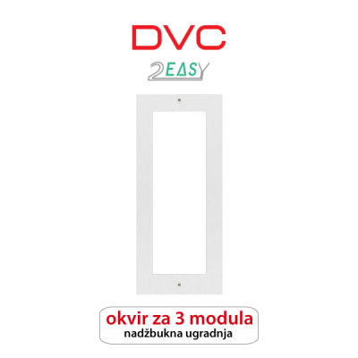 DVC 821-3X1-S OKVIR ZA 3 MODULA NADŽBUKNA VERZIJA DVC 821-3X1-S OKVIR ZA 3 MODULA NADŽBUKNA VERZIJA