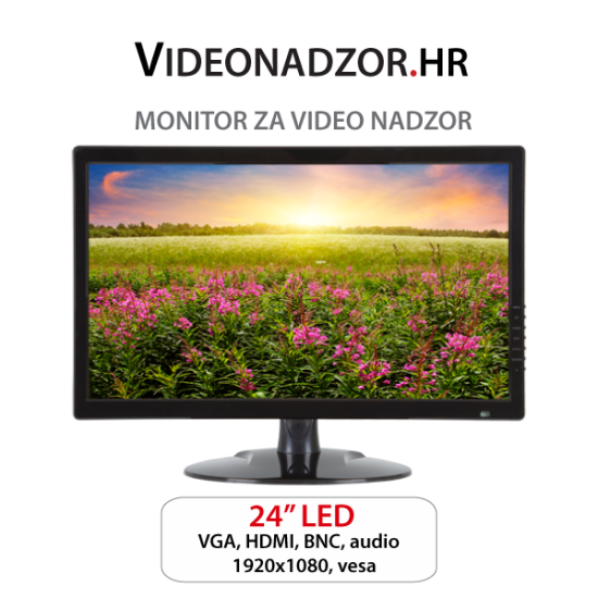Monitor LED 24" SF-MNT24-4N1 Monitor LED 24" SF-MNT24-4N1